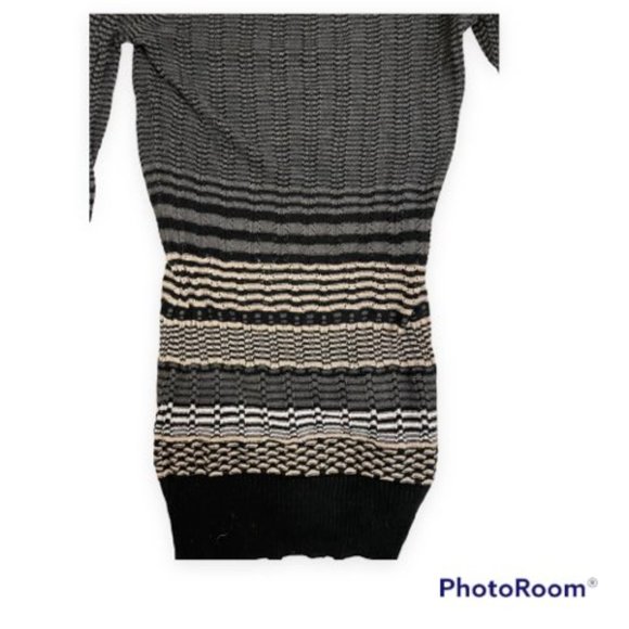 Arden B Striped Cowl Neck Sweater - Picture 2 of 10